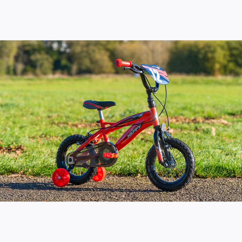 Vaikiškas dviratis Huffy Moto X 12" red 11