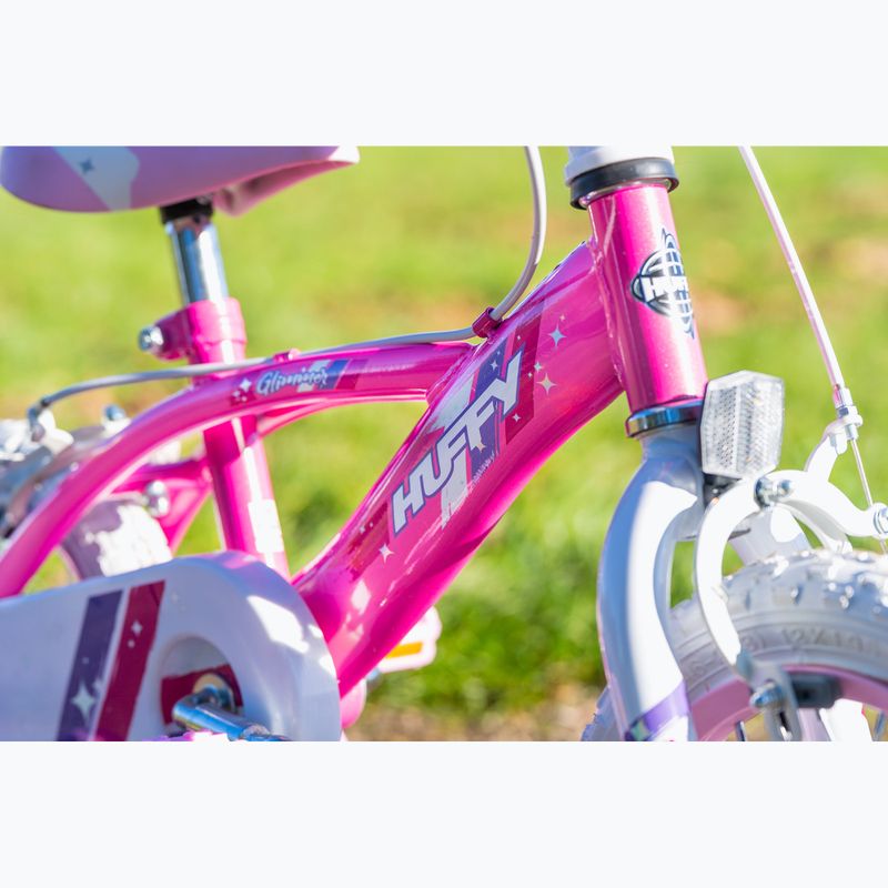 Vaikiškas dviratis Huffy Glimmer 12" pink 14
