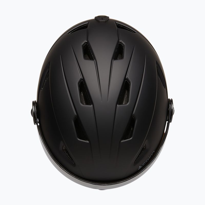 Snieglenčių šalmas Cairn Electron Visor black 3