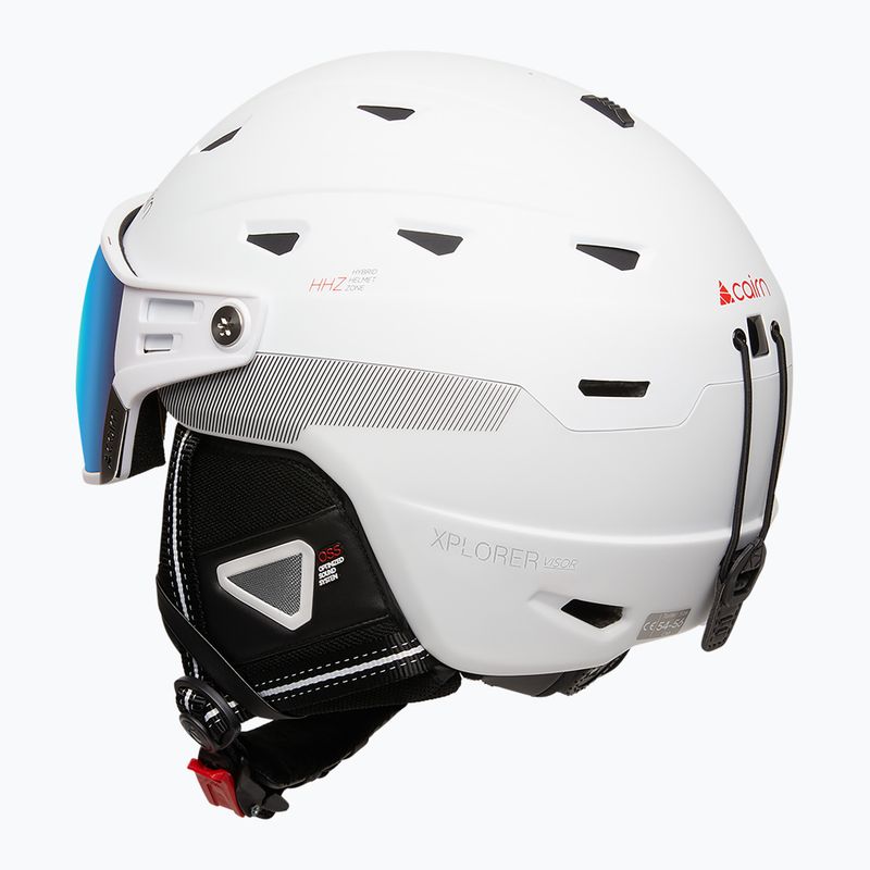 Snieglenčių šalmas Cairn Xplorer Visor Evolight NXT white 2