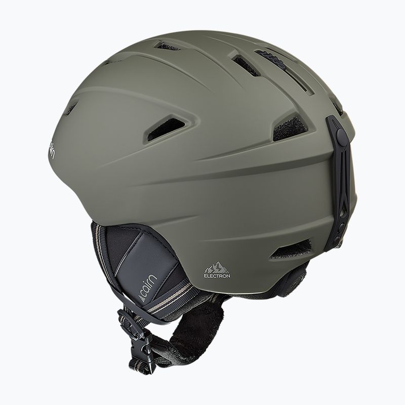 Snieglenčių šalmas Cairn Electron mat khaki 2