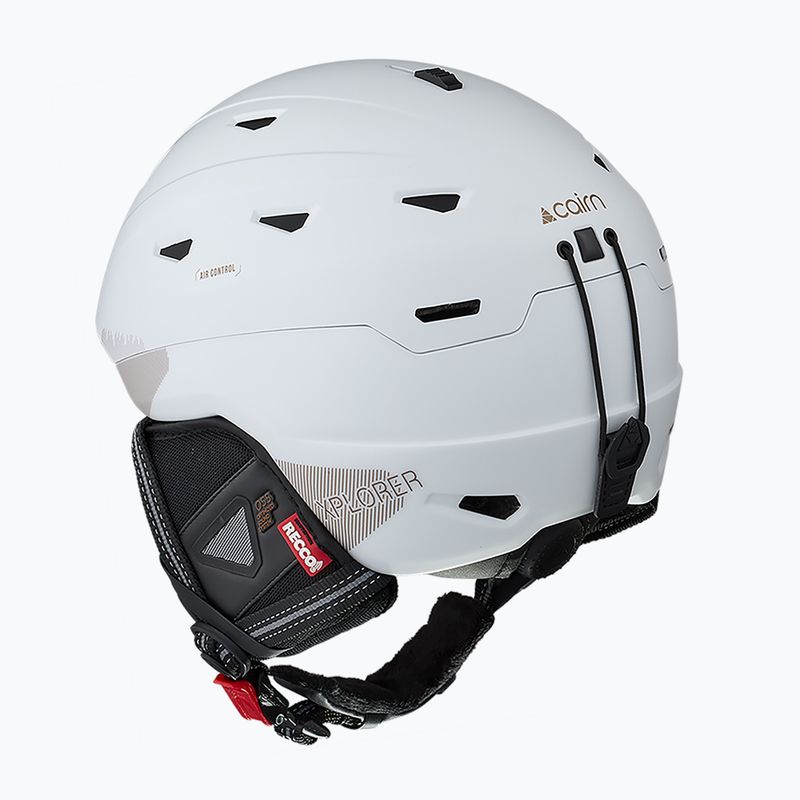 Snieglenčių šalmas Cairn Xplorer Pure mat white 2