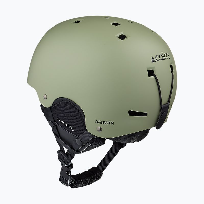 Snieglenčių šalmas Cairn Darwin mat light khaki 2
