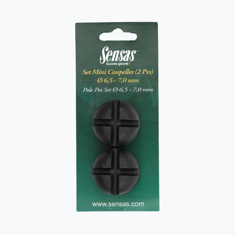 Sensas Mini 2 vnt. masalo puodelių rinkinys, juodas 01146 2