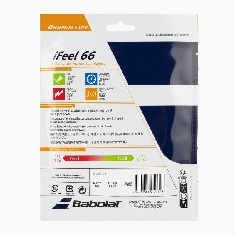 Teniso stygos Babolat bad.iFEEL 10,2M blue 2