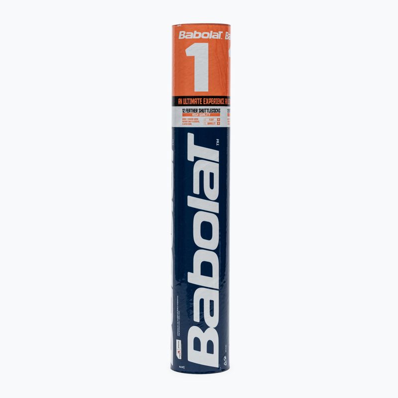 Babolat badmintono raketės 1 x 12 vnt. (78) baltos spalvos 133786