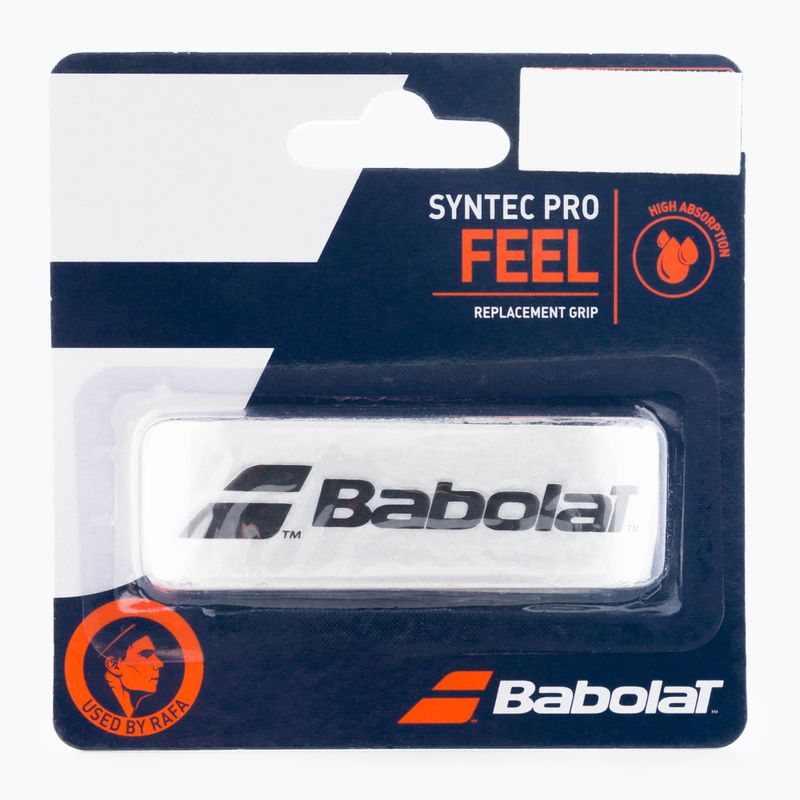 Babolat Syntec Pro teniso raketės apvyniojimas baltas 670051