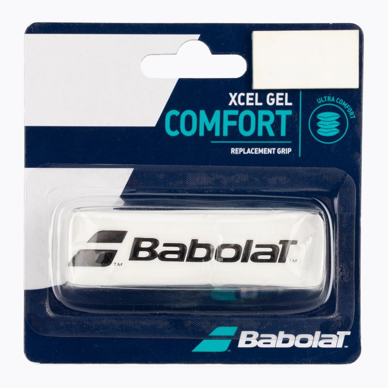 Babolat Xcel Gel teniso raketės apvyniojimas, baltas 670058