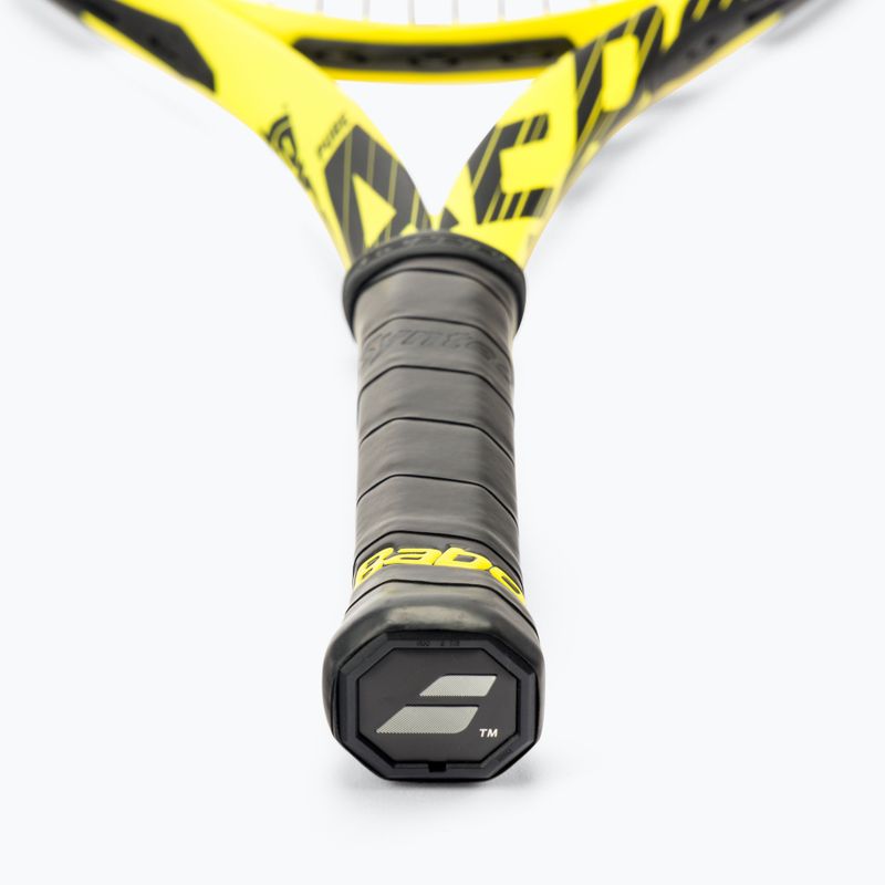 Babolat Pure Aero Junior 25 vaikiška teniso raketė geltonos spalvos 140254 3