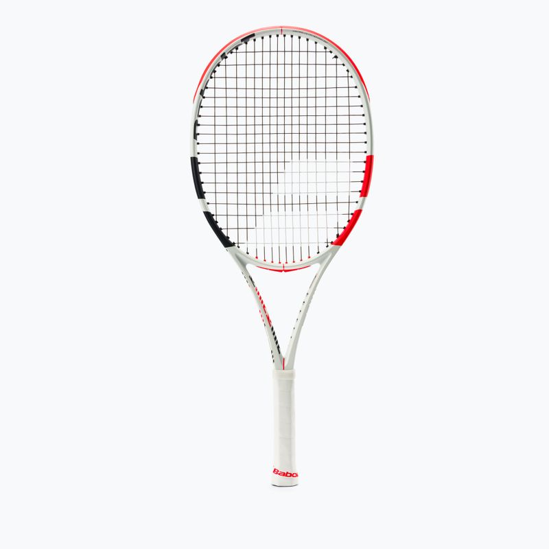 Babolat Pure Strike 26 vaikiška teniso raketė balta 140401