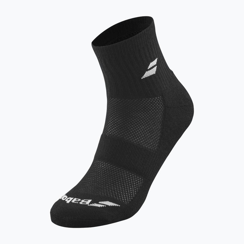 Kojinės Babolat Quarter 3 Pack black/black 2