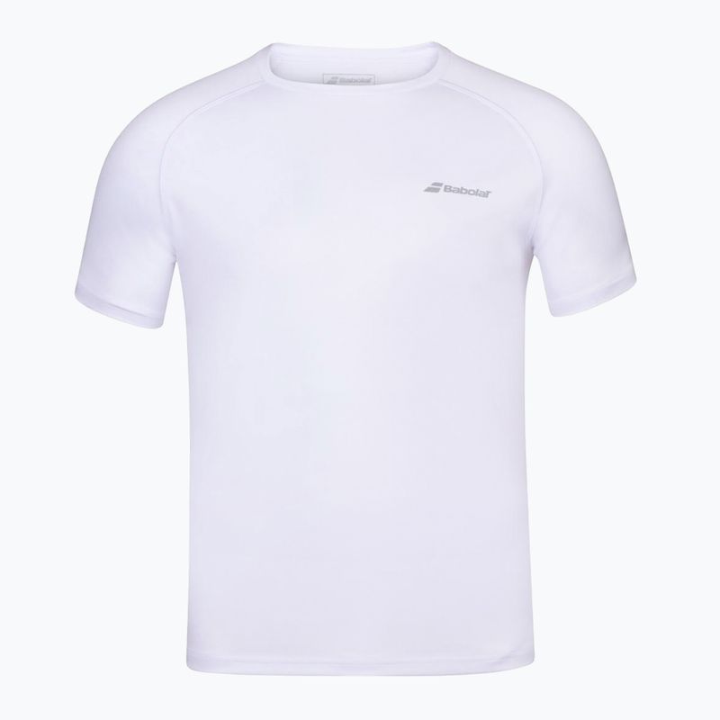 Babolat vyriški teniso marškinėliai Play Crew Neck white 3MP1011