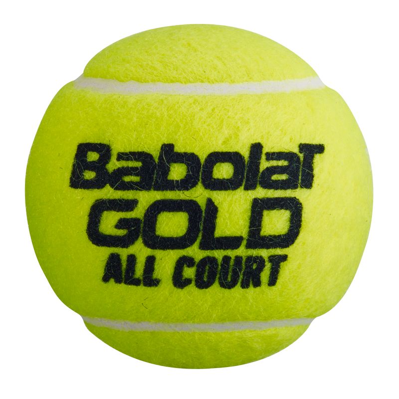 Babolat Gold All Court teniso kamuoliukai 4 vnt. geltoni 502085 3