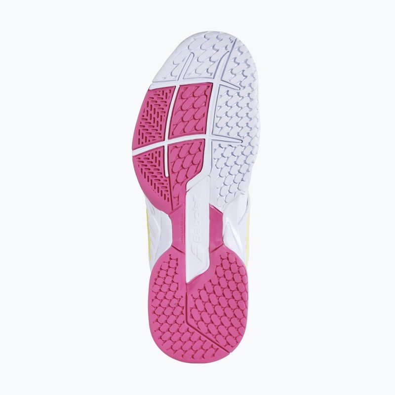 Moteriški teniso bateliai Babolat 21 Propulse Fury AC white/sulphur spring 13