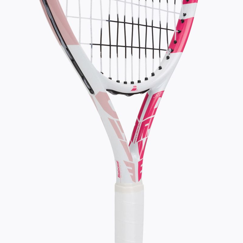 Babolat Drive Jr 23' Girl vaikiška teniso raketė balta 140427 5