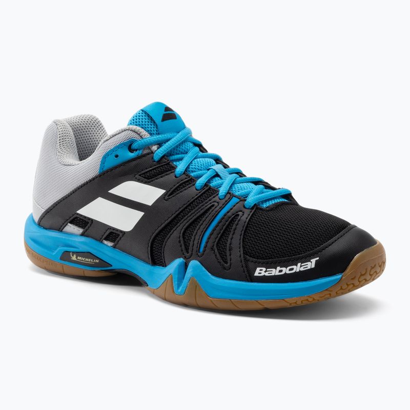 Babolat 22 Shadow Team vyriški badmintono bateliai black/blue 30F2105