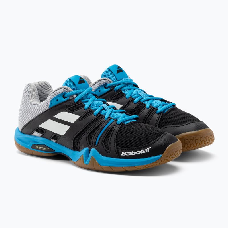 Babolat 22 Shadow Team vyriški badmintono bateliai black/blue 30F2105 5