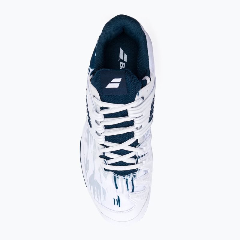 Babolat Propulse Fury AC vyriški balti teniso bateliai 30S22208 5