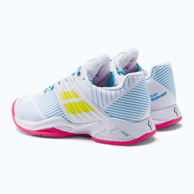 Babolat moteriški teniso bateliai 22 Propulse Fury Clay white 31S22554 3