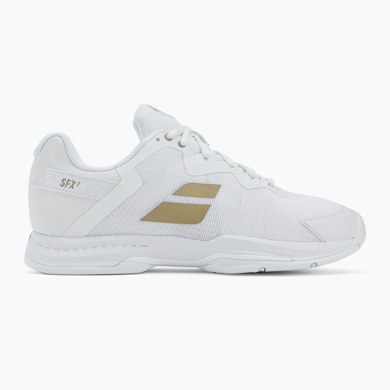 Babolat vyriški teniso bateliai 22 SFX3 All Court Wimbledon white 30S22550 2