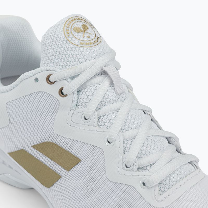 Babolat vyriški teniso bateliai 22 SFX3 All Court Wimbledon white 30S22550 8