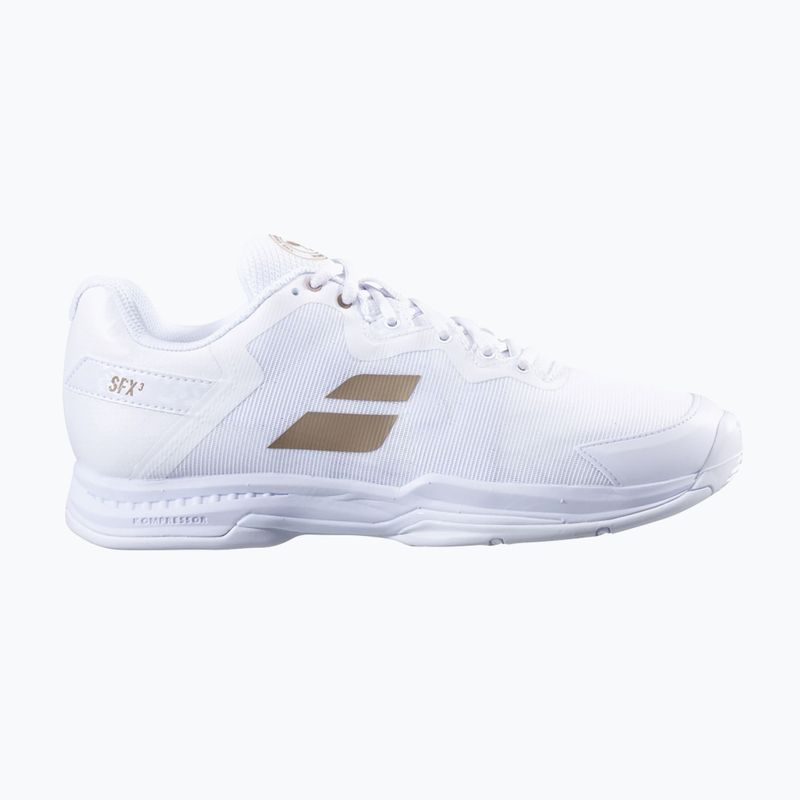 Babolat vyriški teniso bateliai 22 SFX3 All Court Wimbledon white 30S22550 12