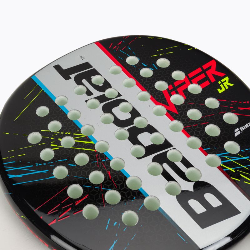 Vaikiška padelio raketė Babolat Viper Junior black/multicolour 5
