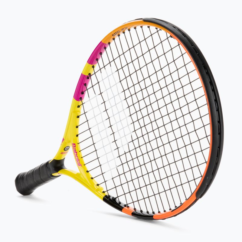 Babolat Nadal 19 vaikiška juodai geltona teniso raketė 196184 2