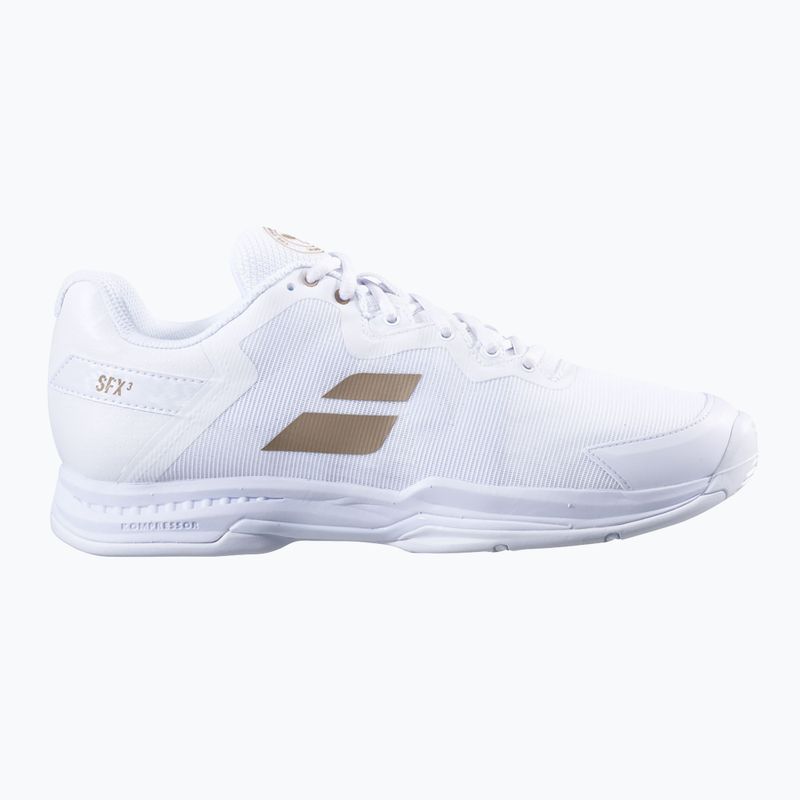 Babolat moteriški teniso bateliai SFX3 All Court Wimbledon white 31S23885 11