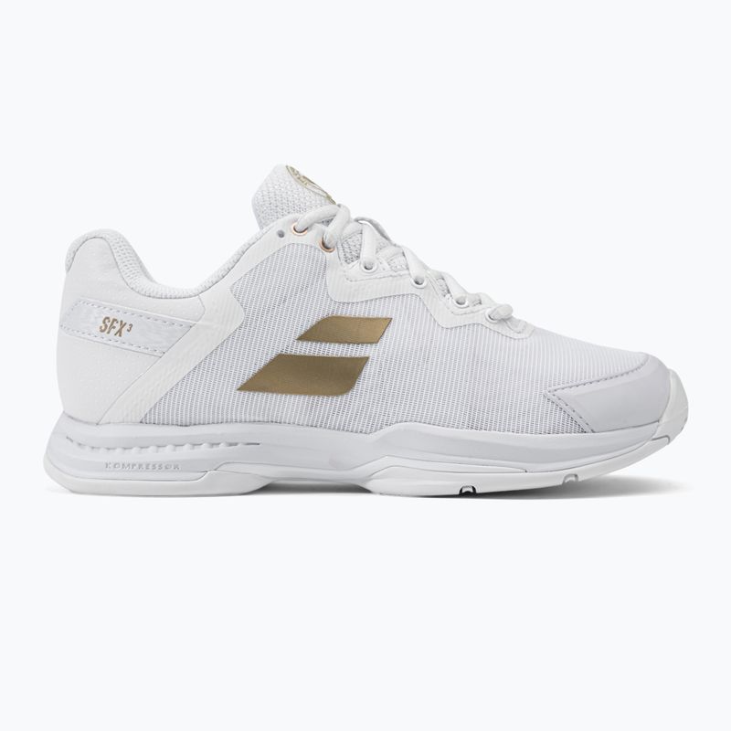 Babolat moteriški teniso bateliai SFX3 All Court Wimbledon white 31S23885 2