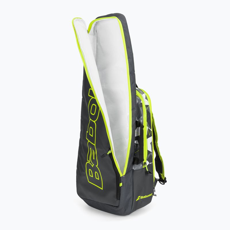 Babolat Pure Aero 32 l teniso kuprinė pilkai geltona 753101 4