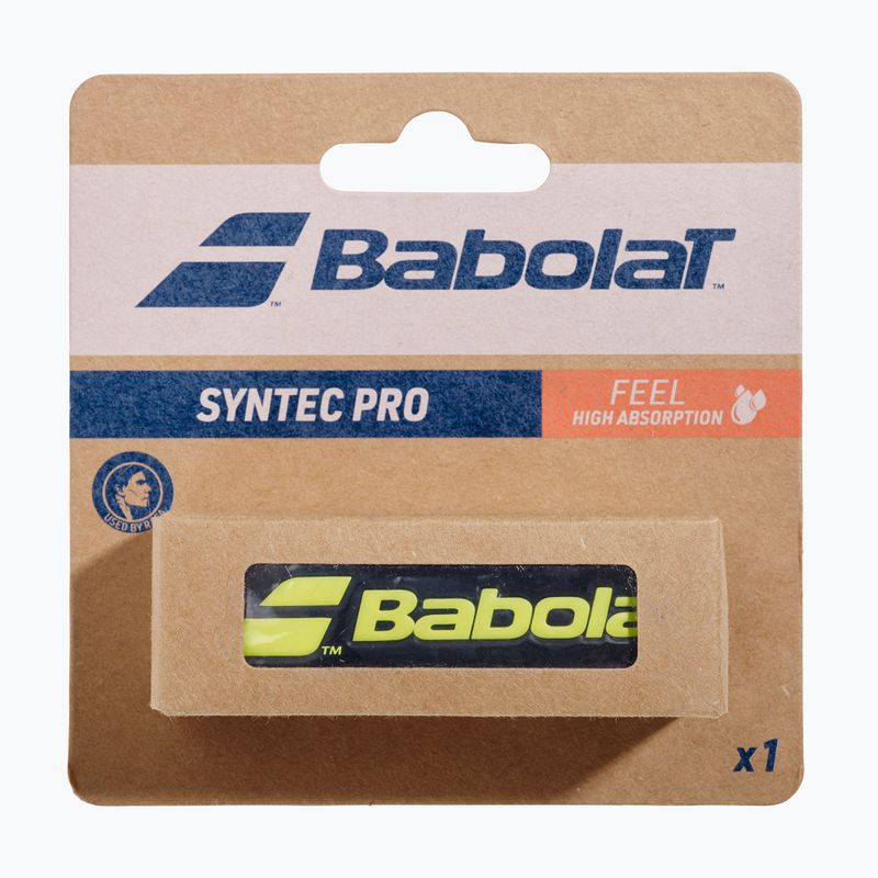 Teniso rakečių apvijos Babolat Syntec Pro S25 black/ yellow