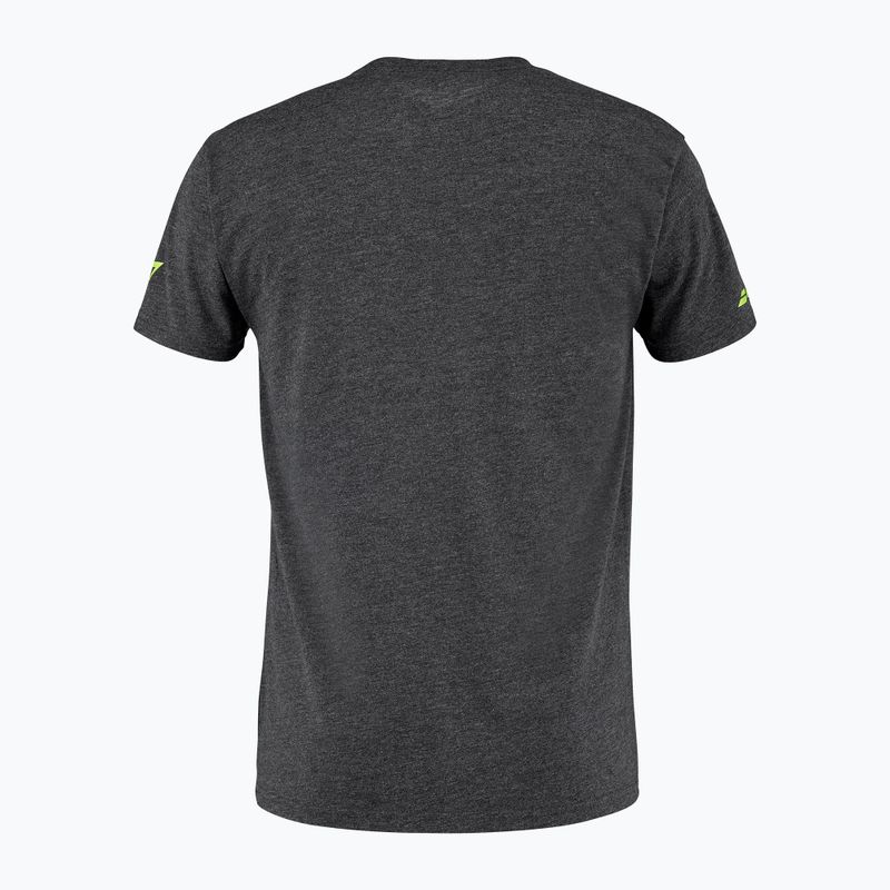 Vyriški Babolat Aero Cotton teniso marškinėliai black 4US23441Y 2