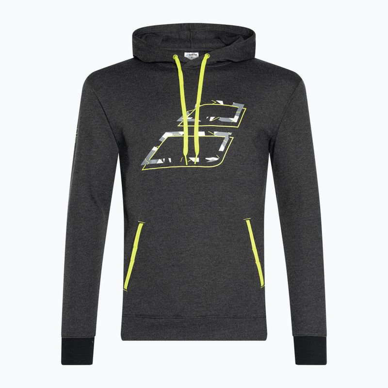 Babolat vyriški teniso marškinėliai Aero Hood dark grey 4US23041Y