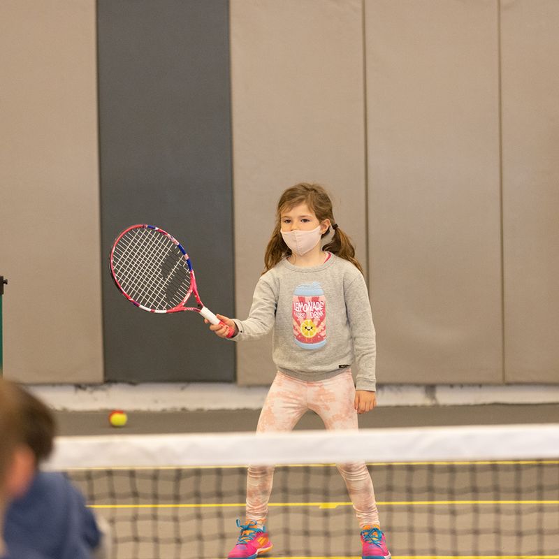 Babolat B Fly 19 vaikiška rožinės ir baltos spalvų teniso raketė 140484 9