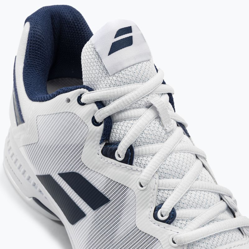 Babolat vyriški teniso bateliai SFX3 All Court white/navy 8