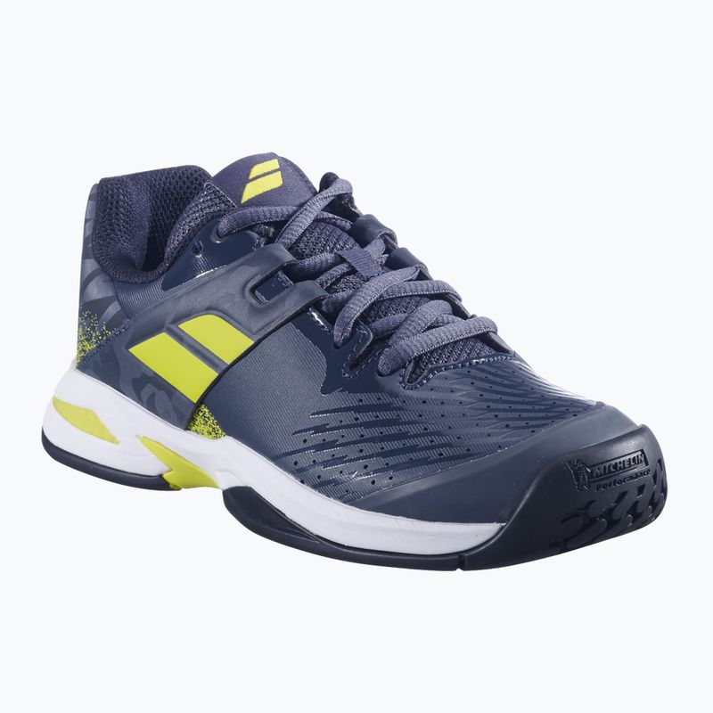 Babolat Propulse All Court vaikiški tamsiai pilki teniso bateliai 32S23478 11