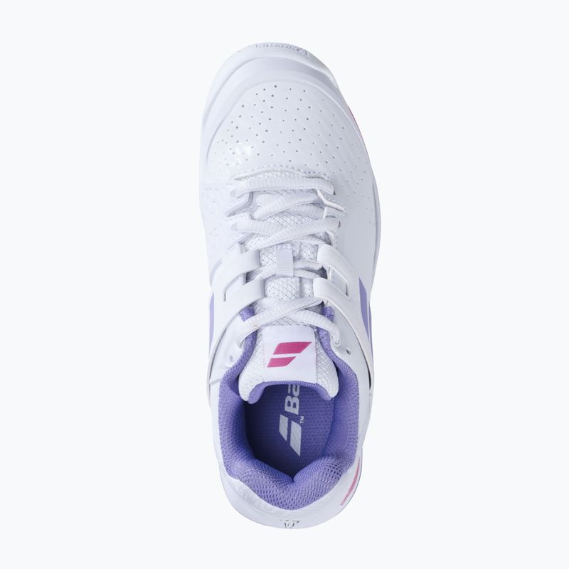 Babolat Propulse All Court vaikiški teniso bateliai balti 32S23884 15