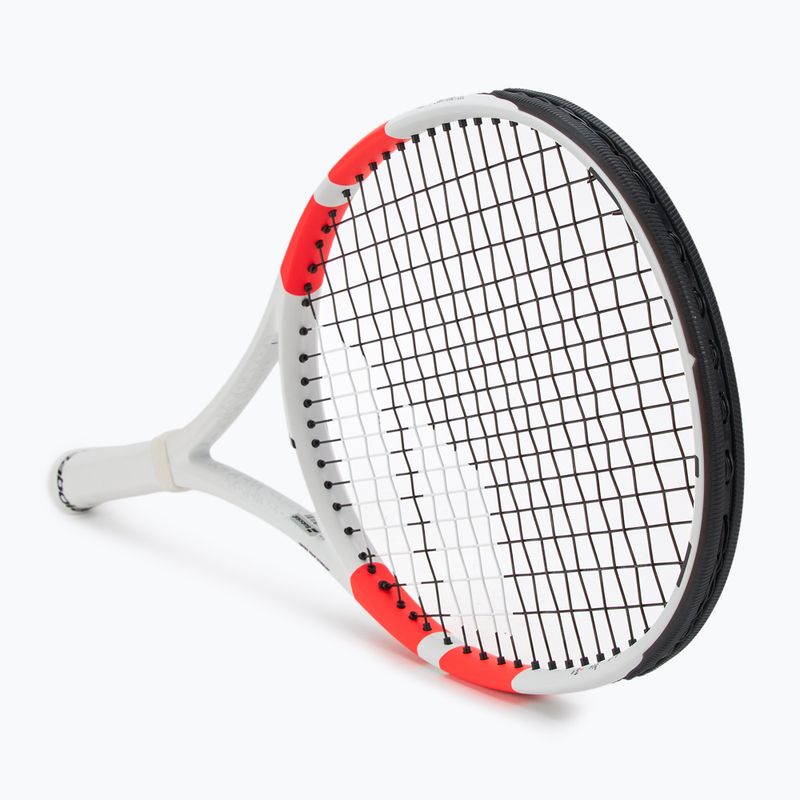 "Babolat Pure Strike Junior 26" balta/raudona/juoda vaikiška teniso raketė 2