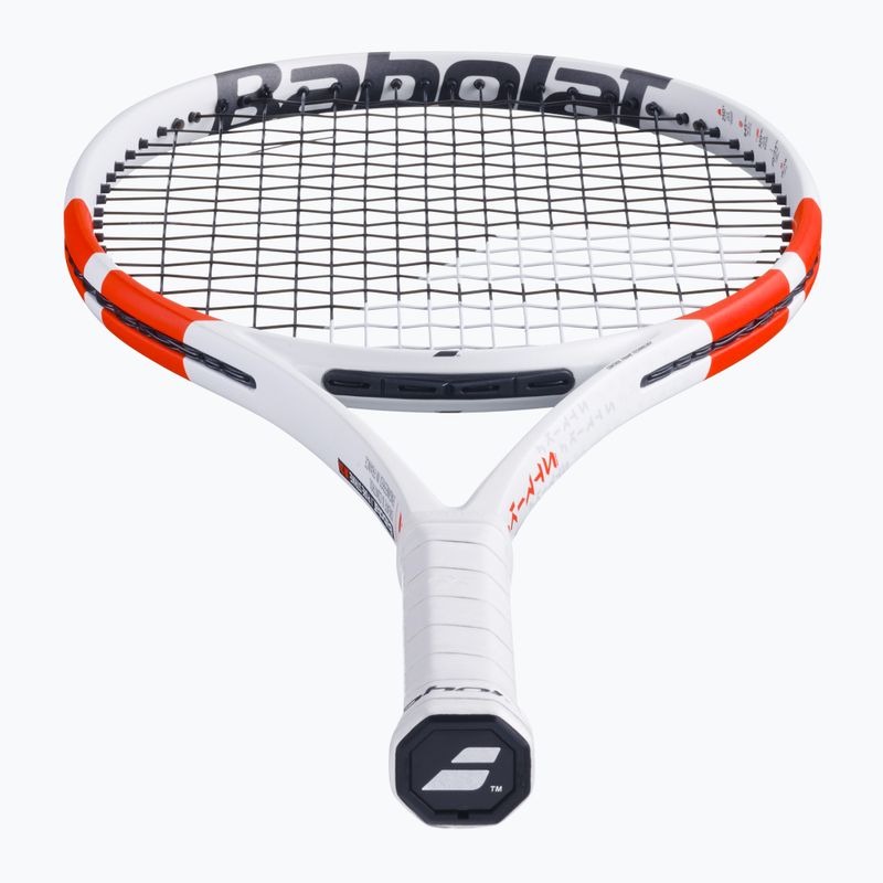 "Babolat Pure Strike Junior 26" balta/raudona/juoda vaikiška teniso raketė 7