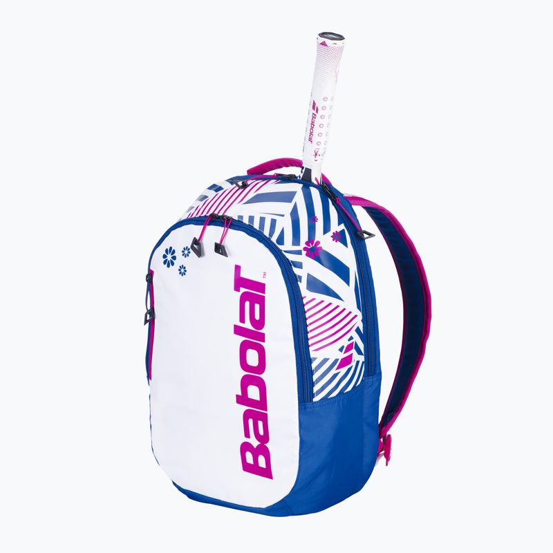 "Babolat" vaikiška teniso kuprinė 14 l balta/mėlyna 2