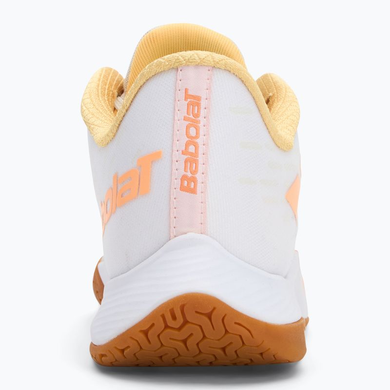 Moteriški badmintono batai Babolat Shadow Tour 5 W white/ yellow 6