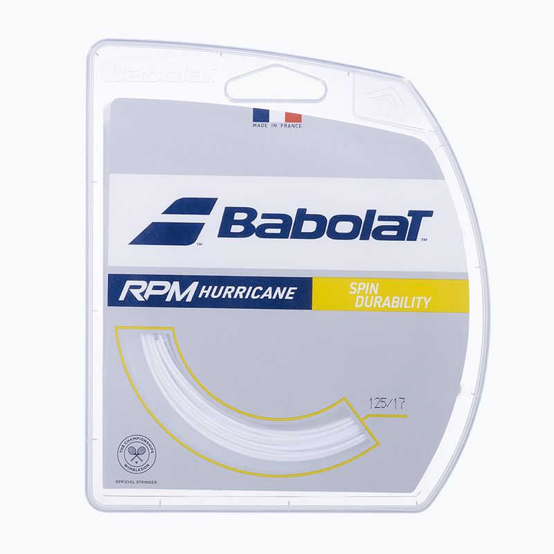 Teniso stygos Babolat 12 m RPM Hurricane white