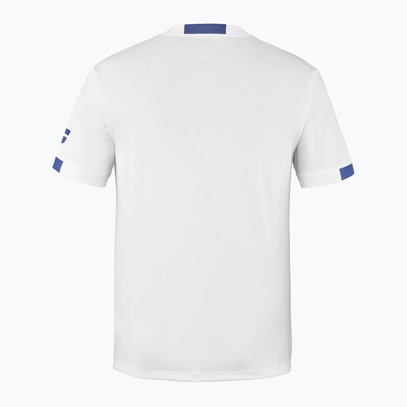 Vyriški marškinėliai Babolat Play Crew Neck white/white 2