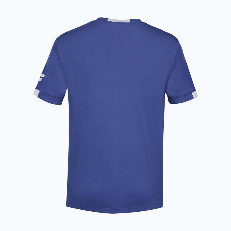 Vyriški marškinėliai Babolat Play Crew Neck sodalite blue 3