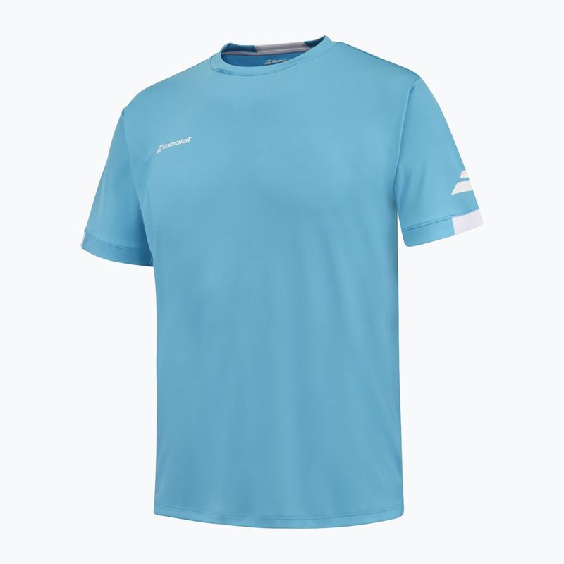 Vyriški marškinėliai Babolat Play Crew Neck cyan blue 10