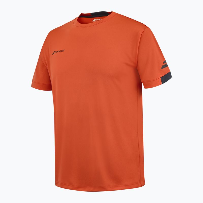 Vaikiški marškinėliai Babolat Play Crew Neck Jr fiesta red 3