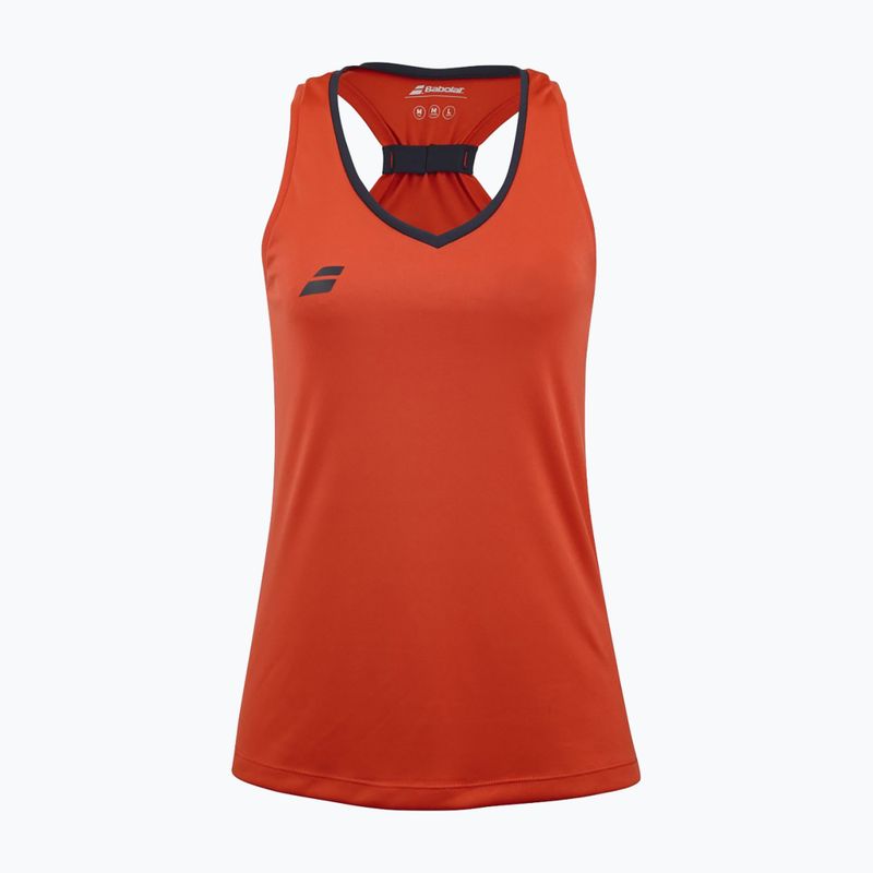 Moteriškas tank topas Babolat Play fiesta red