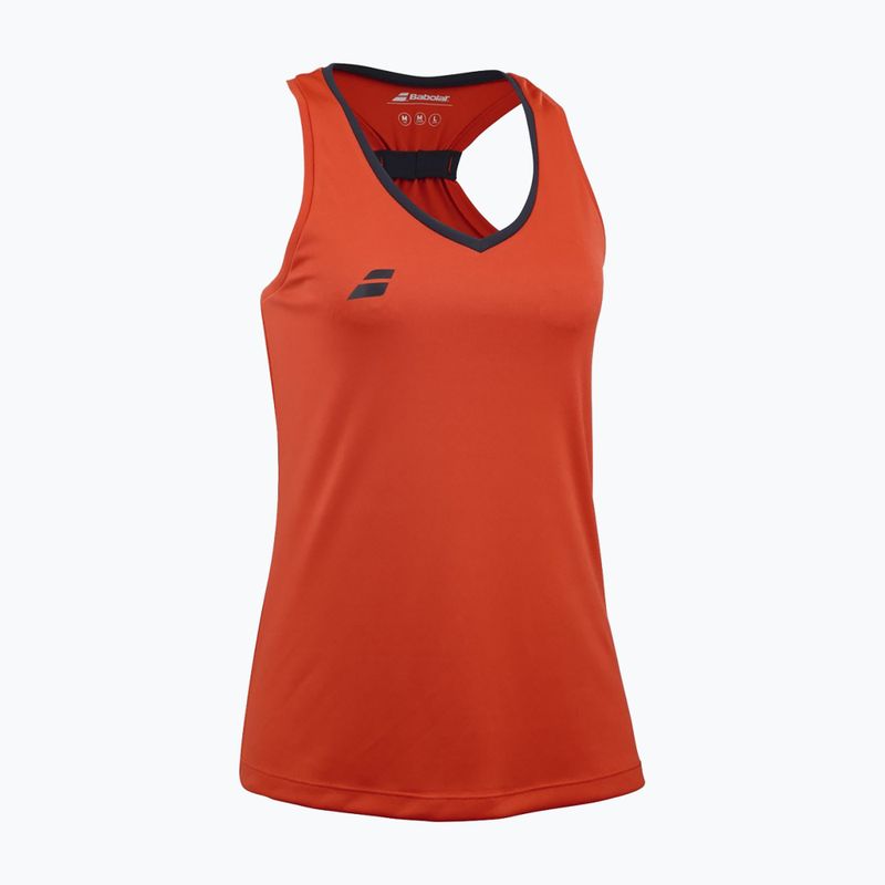 Moteriškas tank topas Babolat Play fiesta red 3
