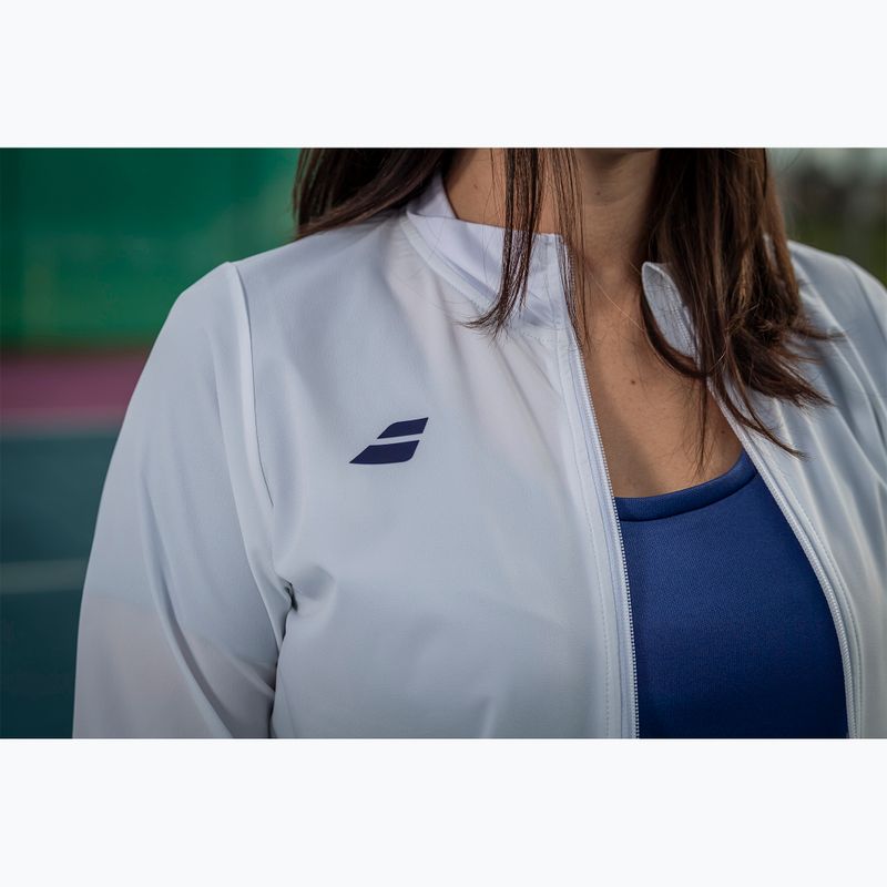 Moteriškas teniso džemperis Babolat Play white/white 4